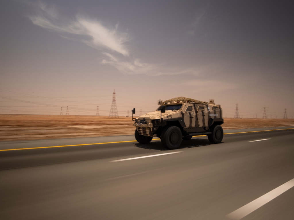 NMS 4x4 at sunset